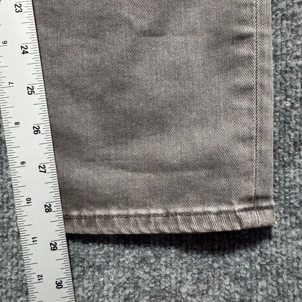American Eagle Jeans 28x30 ‎ Slim Straight Gray Jeans Airflex+  Faded Denim